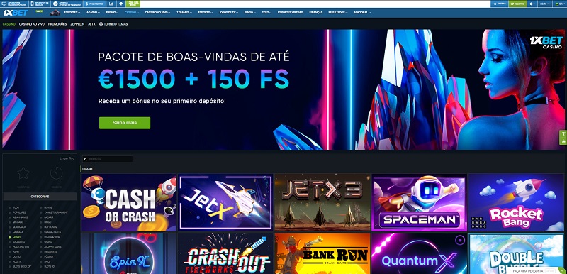 1xBet – Apostas Esportivas e Cassino Online no Brasil