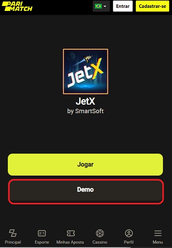 Versão demo jetx Parimatch